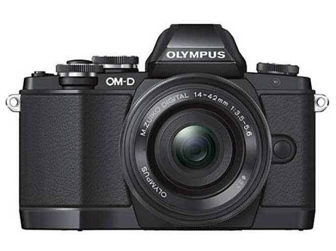Olympus-OMD-E-M10-camera-front