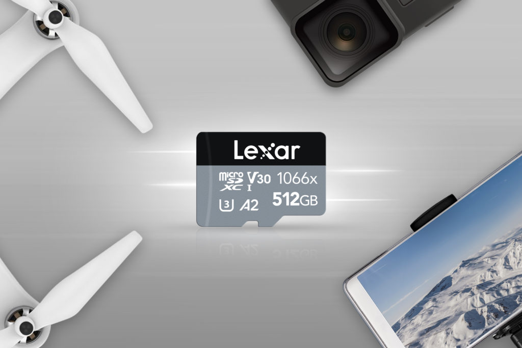 Νέες κάρτες μνήμης Lexar Professional 1066x microSD UHS-I SILVER για action cameras, drones και smartphones