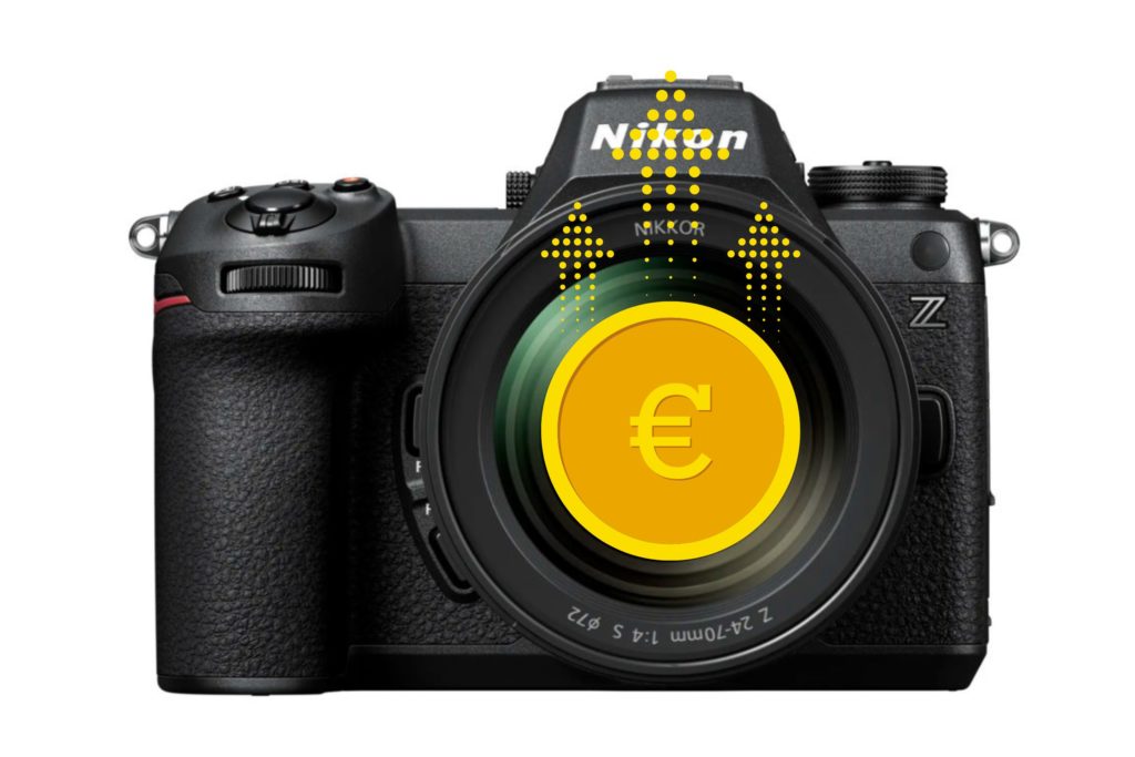 Η Nikon Z 6 στο τρίτο μοντέλο έχει ακριβύνει περίπου 40%!