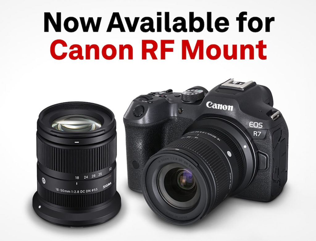 Ανακοινώθηκε επίσημα ο νέος φακός Sigma 18-50mm f/2.8 για Canon RF!