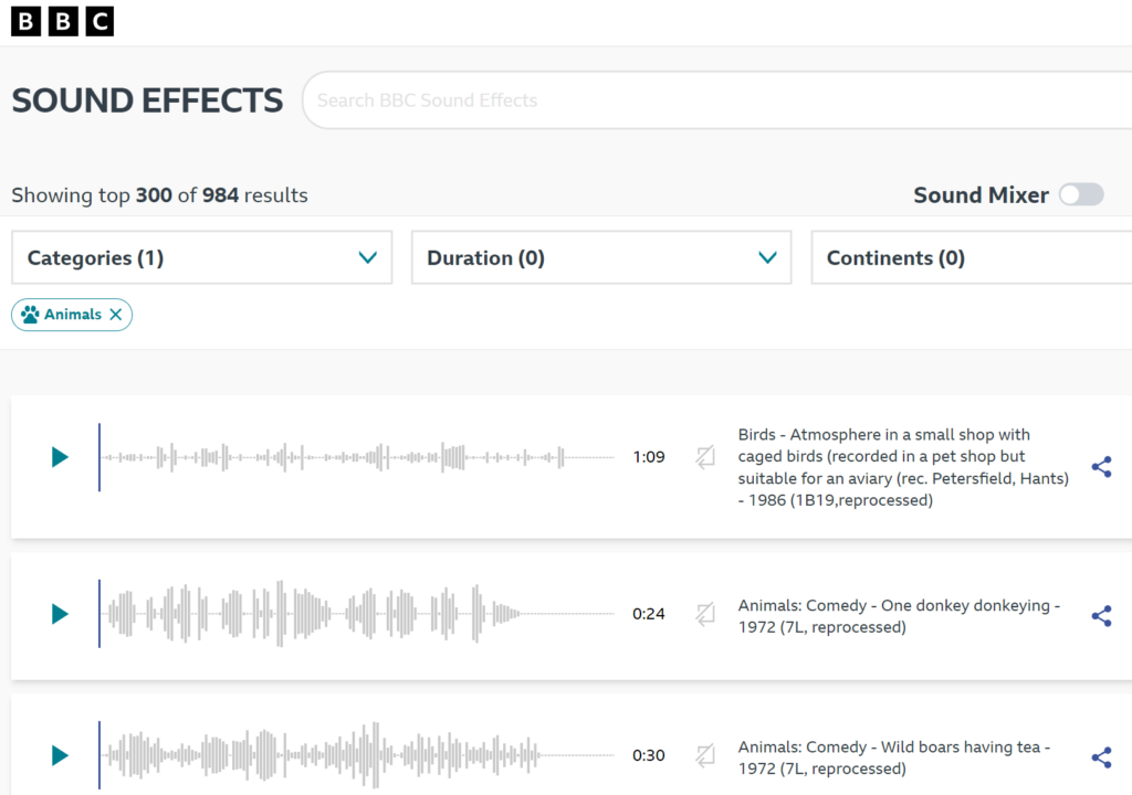 Το BBC Διαθέτει Ελεύθερα το Αρχείο Ηχητικών Εφέ με Πάνω από 33.000 Αρχεία